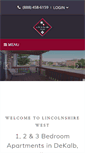 Mobile Screenshot of lincolnshirewest-apts.com